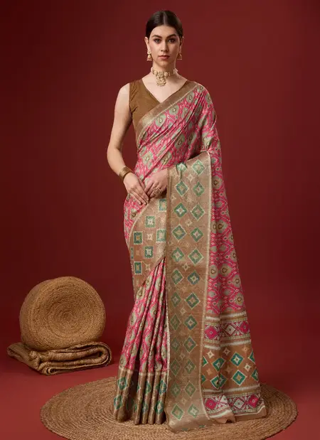 Vantara Vol 4 By Bunawat Cotton Silk Printed Designer Sarees Wholesale Shop In Surat
