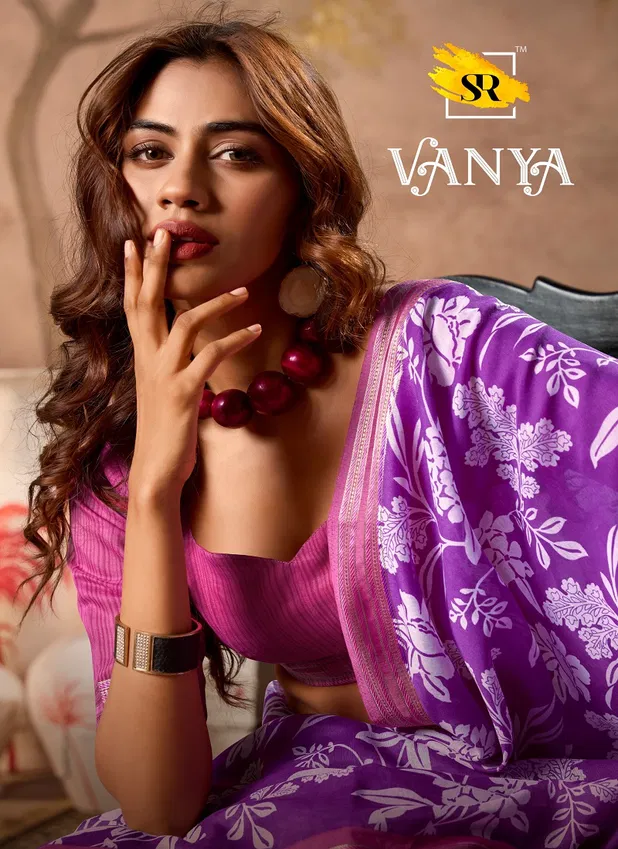 Vanya By Sr Cotton Printed Fancy Wholesale Saree Suppliers In Mumbai