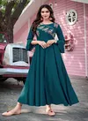 Vardan Ravia 1 New Designer Party Wear Rayon Anarkali Kurti Collection