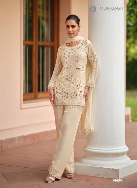 Varina By Aashirwad Mor Bagh Georgette Readymade Suits Wholesale Price In Surat