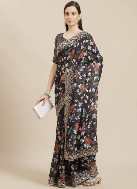 Varni 2 Latest Designer Fancy Wear Printed Georgette Saree Collection
