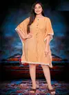 Vassu Turky Heavy Muslin Print Ethnic Wear Kaftan Kurti Collection