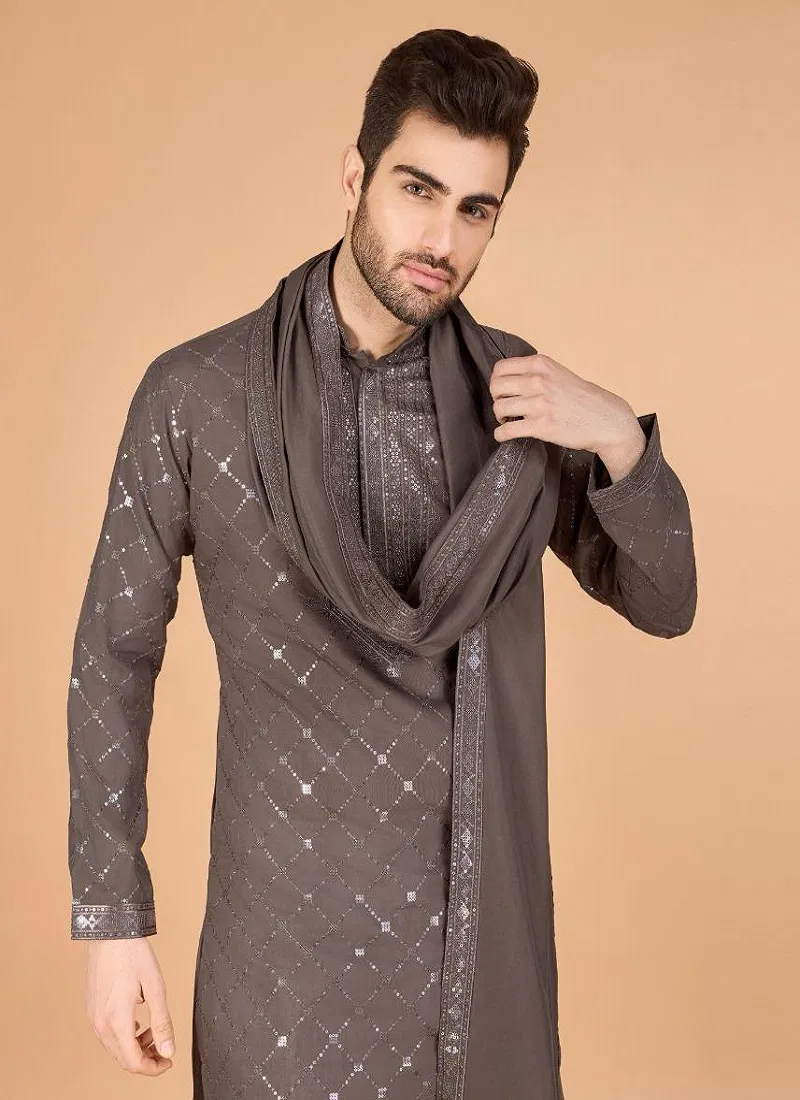 Vastra Mantra By Shubhvastra Viscose Silk Mens Kurta With Dupatta Wholesale Online Catalog