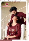 Vastra rang RAM LEELA VOL 4 Pure cotton Party Wear Couple Kurta Collection