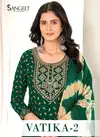 Vatika 2 By Sangeet Rayon Printed Kurti With Bottom Dupatta Orders In India