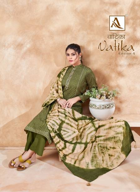 Vatika Edition 5 By Alok Jam Cotton Dress Material Wholesale Clothing Suppliers In India Catalog
