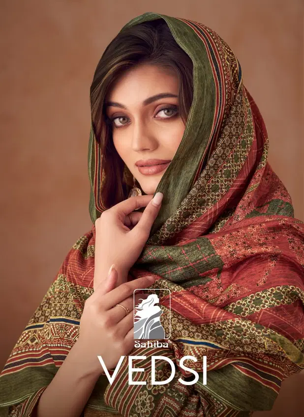 Vedsi By Sahiba Digital Printed Dress Material Wholesale Shop In Surat