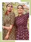 VEE FAB STYLE OUT VOL-3 Latest Fancy Ethnic Wear Rayon Slub With Gold Print Designer Kurti Collection