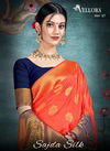 Vellora Vol 17 New Launch Of Latest Party Wear Wedding Wear Banarasi Silk Saree Collection 