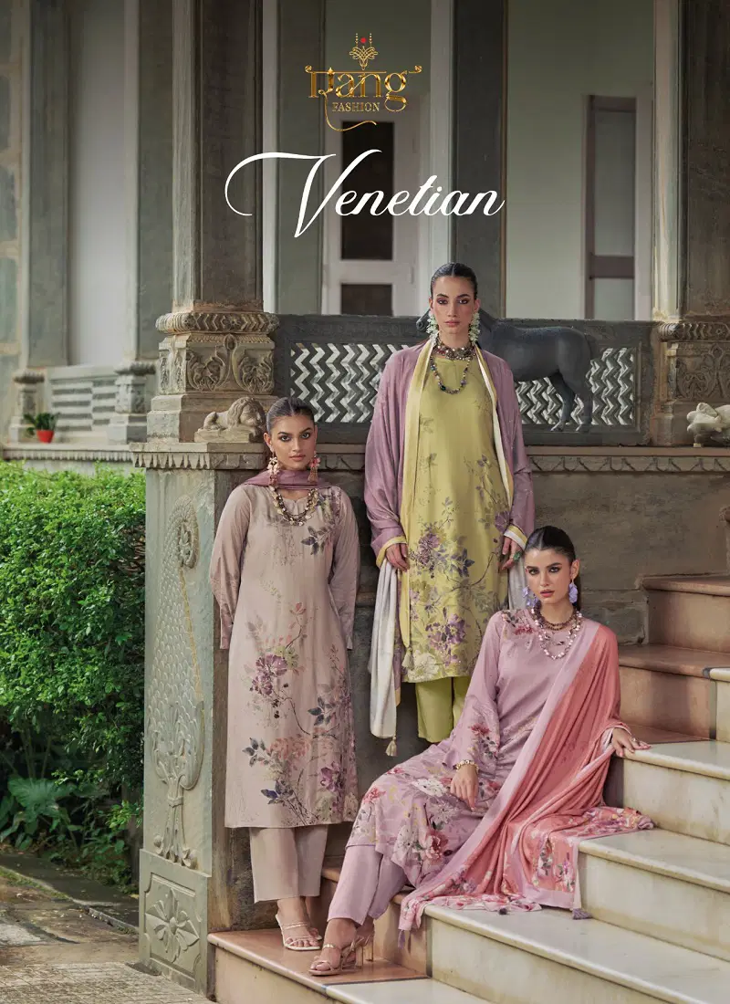 Venetian Vol 2 By Rang Viscose Digital Printed Dress Material Wholesale Online Catalog