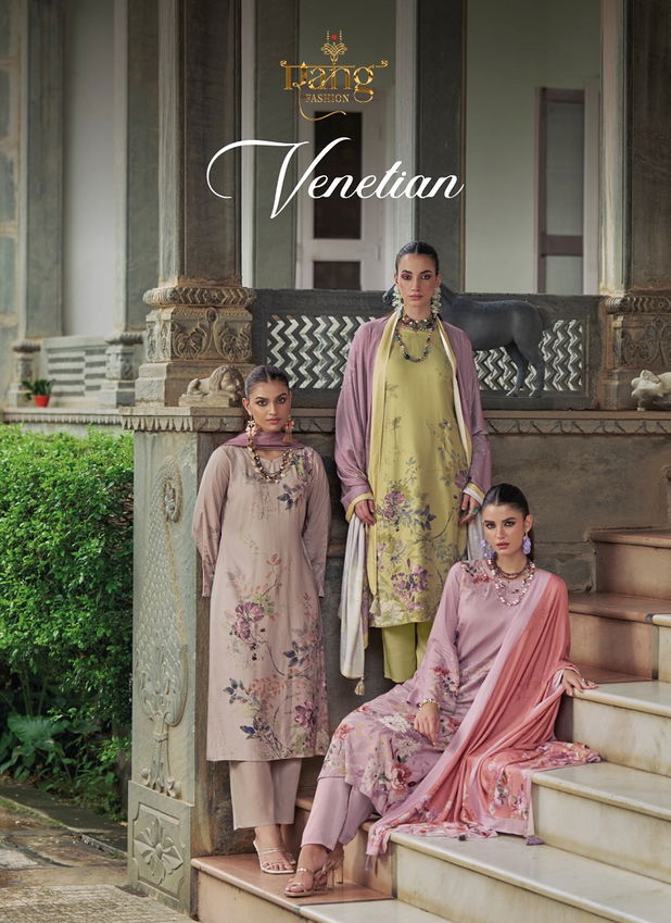 Venetian Vol 2 By Rang Viscose Digital Printed Dress Material Wholesale Online