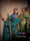 Venus Silk By Vipul Two Tone Silk Woven Border Saree Wholesalers In Delhi