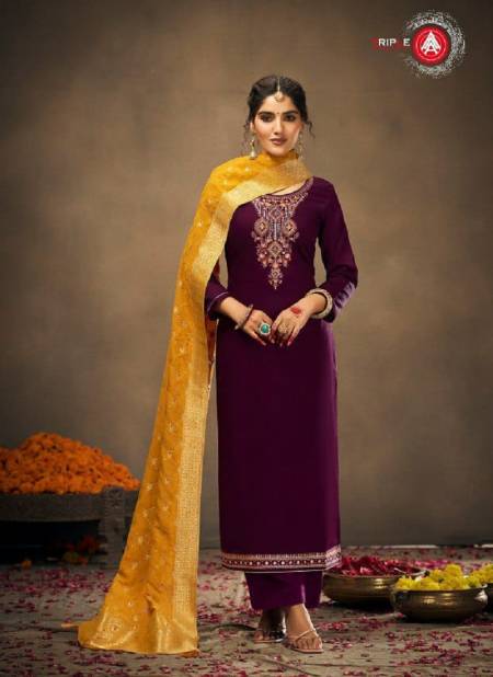 Verita By Triple Aaa Heavy Designer Salwar Suits Wholesale Clothing Distributors In India
 Catalog