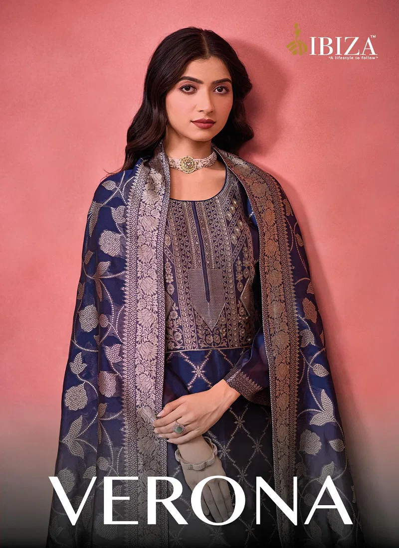 Verona By Ibiza Banglory Silk Designer Salwar Kameez Exporters In India Catalog