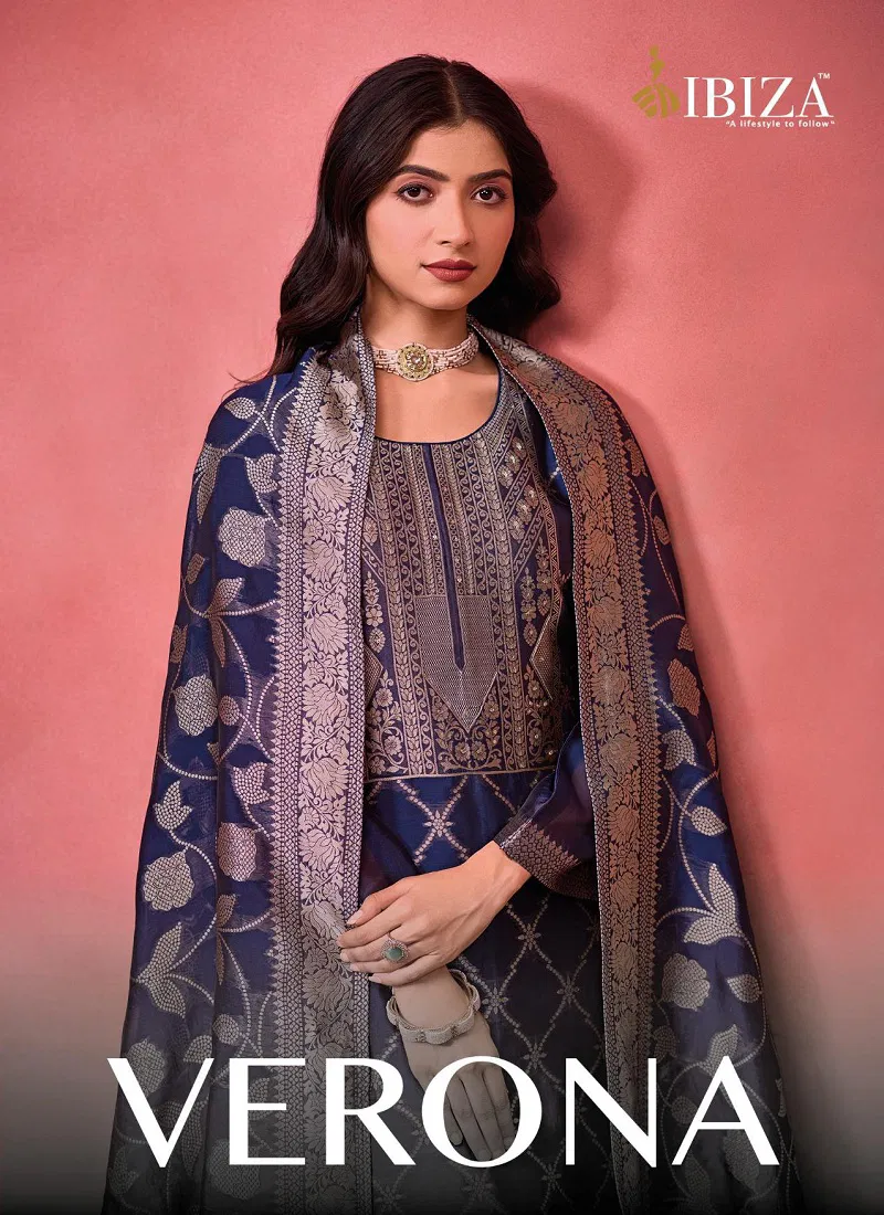 Verona By Ibiza Banglory Silk Designer Salwar Kameez Wholesale Market In Surat Catalog