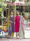 Vidisha Vol 9 By Karissa Rayon Designer Kurti With Bottom Dupatta Suppliers In India