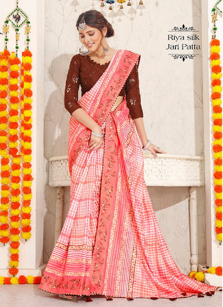 Vihangi 08 By Kalpatru Printed riya Silk Printed Sarees Wholesale Shop In Surat
