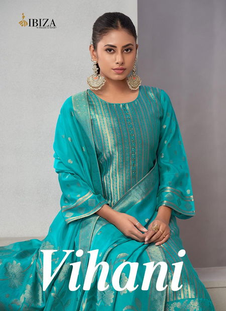 Vihani By Ibiza Banglory Silk Jacquard Salwar Kameez Orders In India Catalog