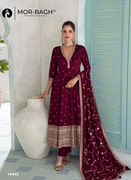 Vihanika By Aashirwad Mor Bagh Premium Silk Readymade Suits Wholesalers In Surat