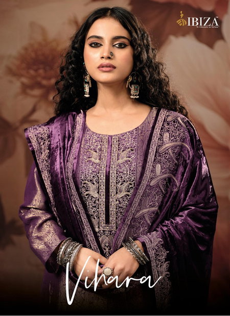Vihara By Ibiza Kimkhab Jacquard Surat Designer Salwar Suits Wholesale Market