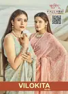 Vilokita Vol 03 By Vallabhi Georgette Swarovski Work Saree Wholesale Shop In Surat