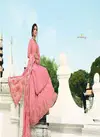VINAY FASHION LIFE STYLE VOL-3 Designer Wedding Wear Fancy Embroidery  Muslin Satin Top With Printed Silk Georgetta With Embroidery Border Salwar Kameez Collection