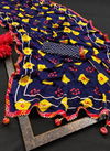 Vini 74 Casual Daily Wear Georgette Printed Latest Saree Collection