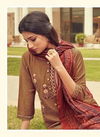 Vink Dreams Fancy Latest Collection Of Pure viscose silk With Handwork & Embroidery With Digital Printed Pant And Dupatta