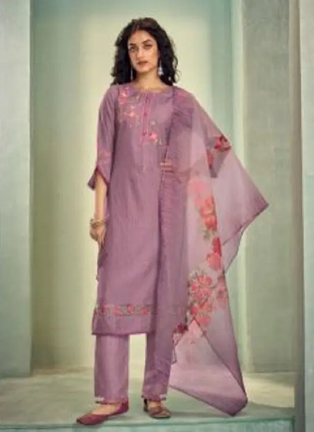 Vink Glamour 3 Fancy Printed Ethnic Wear Silk Ready Made Suit Collection