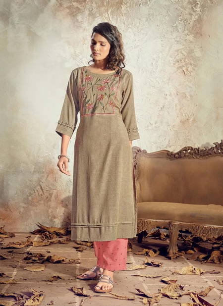 Vink Venice 10 Latest Festive Wear Pure Staple Viscose Handloom Kurtis With Bottom Collection
 Catalog