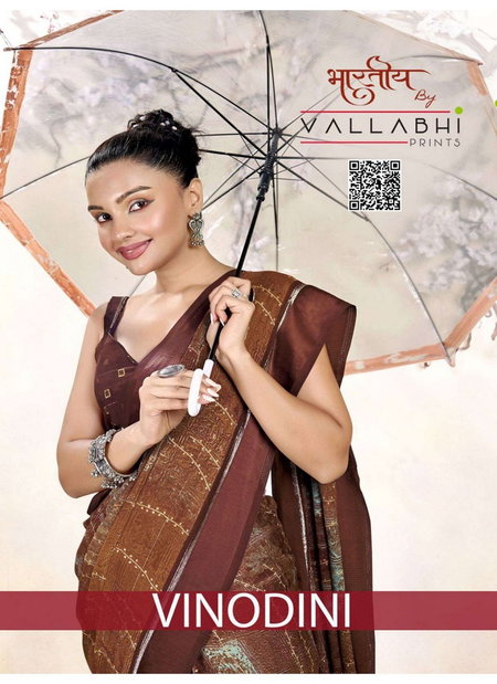 Vinodini By Vallabhi Georgette Printed Sarees Wholesale Shop In Surat