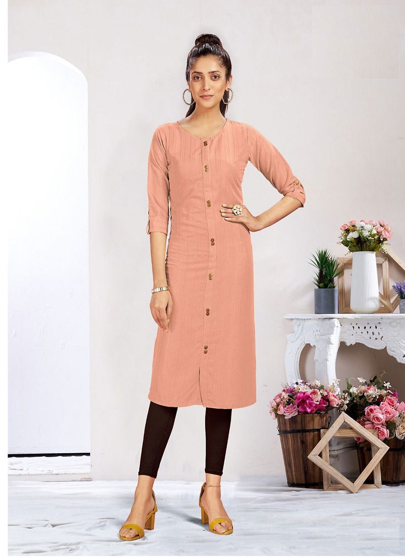 Vintage Blue Hills Daily Wear Wholesale Designer Kurti Catalog