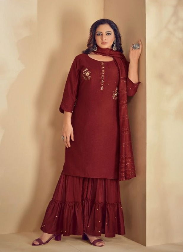 Violin 2 By Vink Readymade Sharara Suits Catalog