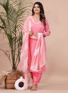 Virat Cotton Printed Kurti With Bottom Dupatta Catalog