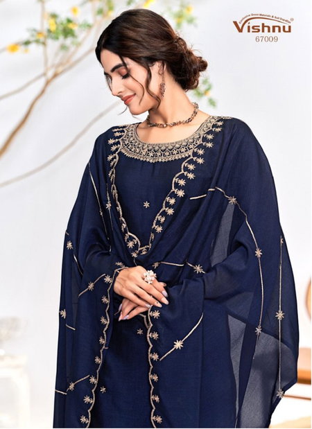 Vishnu By Riwayat Vichitra Blooming Designer Dress Material Suppliers In India