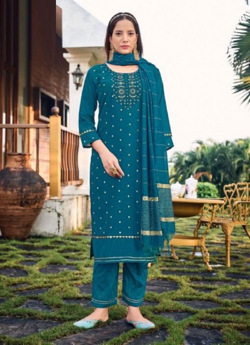 Vitara Ceremony Wholesale Kurti Pant With Dupatta Collection