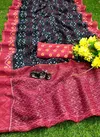 VK 4036 Soft Linen Digital Printed Sarees Wholesale Online