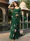 VK 4103 Organza Silk Printed Sarees Catalog