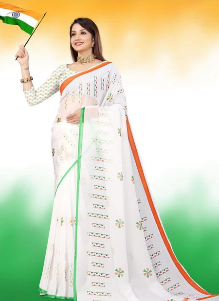 VK 4139 Independence Day 2024 Special Saree Wholesale Price In Surat