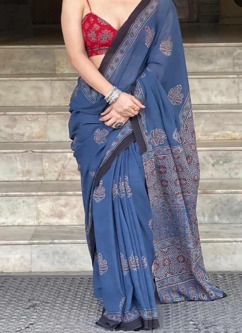 VK 4184 Chanderi Cotton Printed Daily Wear Sarees Wholesale Shop In Surat