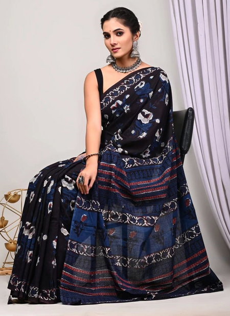VK 4192 Mono Cotton Digital Printed Sarees Wholesale Price In Surat