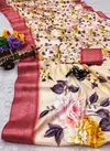 VK 4203 Pure Dola Silk Printed Non Catalog Sarees Wholesale Shop In Surat