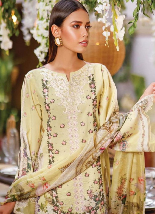 Volono Firdous 11 Latest Fancy Casual Wear Pure Cotton Pakistani Salwar Kameez Collection
