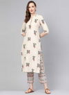 Vt Designer Cotton Printed Kurti With Bottom Catalog