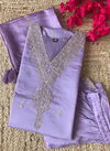 VT Designer Roman Silk Embroidery Kurti With Bottom Dupatta Wholesale Market In Surat