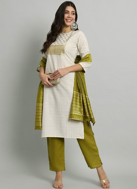 Vt Premium Cotton Kurti With Bottom Dupatta Catalog