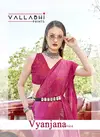 Vyanjama Vol 6 By Vallabhi Printed Georgette Sarees Wholesale Shop In Surat