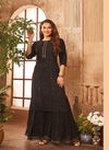 Wanna Noorah Fancy Festive Wear Rayon Latest Kurti With Sharara Collection