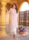 Wanna Saaz New Designer Fancy Ethnic Wear Kurti With Pant Collection