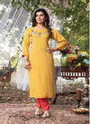 Wanna Safar Heavy Designer Ethnic Wear Fancy Kurti With Bottom Collection